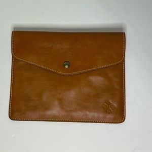 Patrica Nash Leather Envelope Clutch Purse